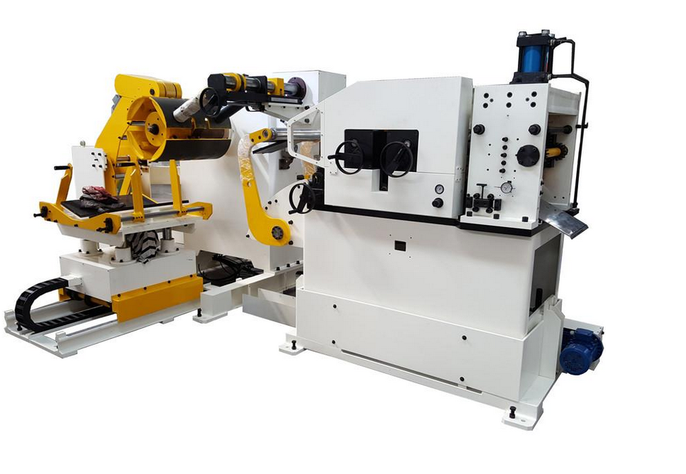 NCBF三机一体式 中厚料伺服整平送料机