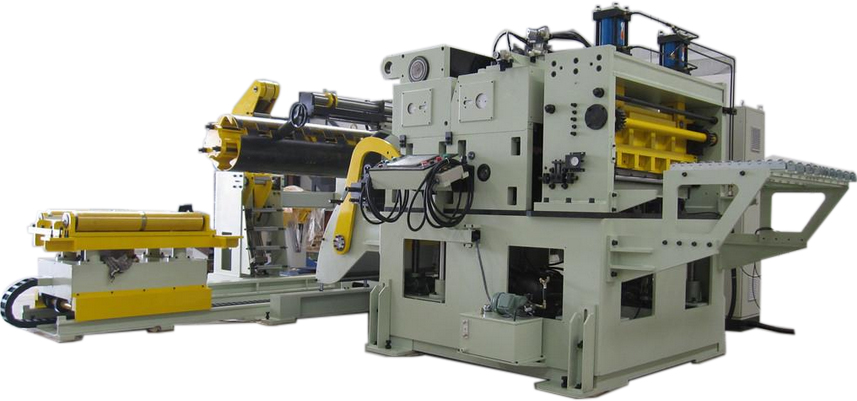 NCLF三机一体式 超厚料伺服整平送料机