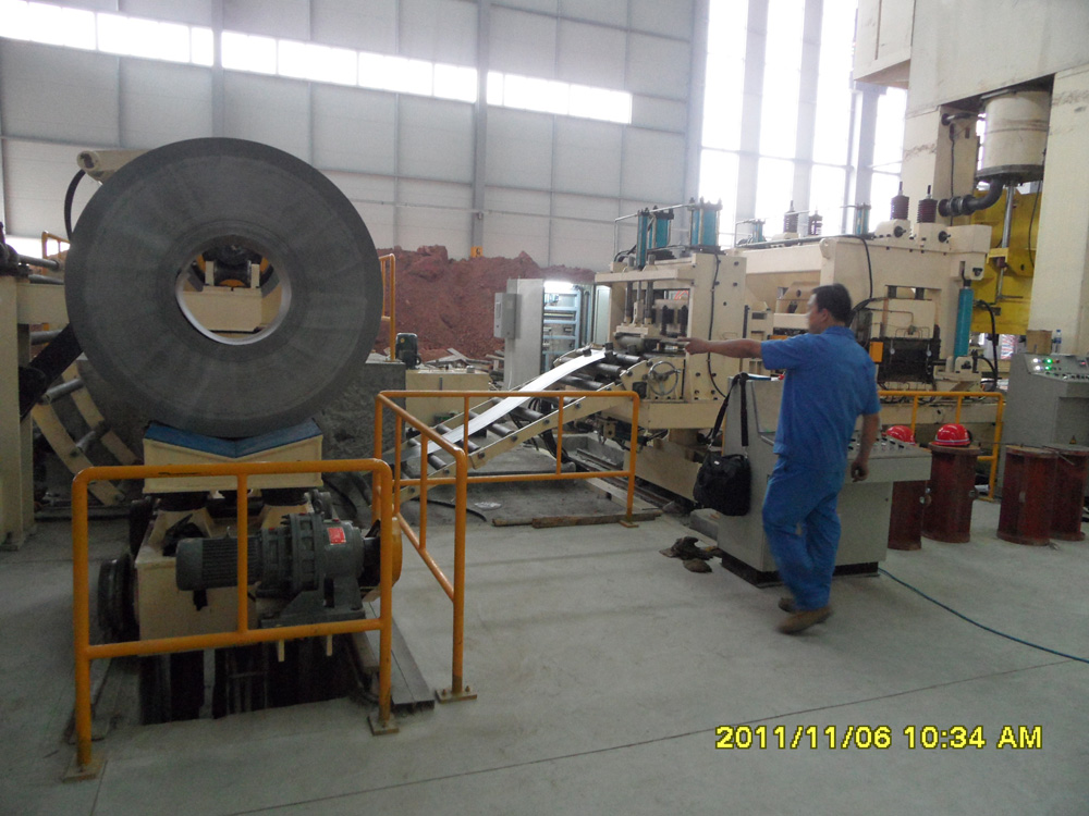 Car Parts Cut To Length Line