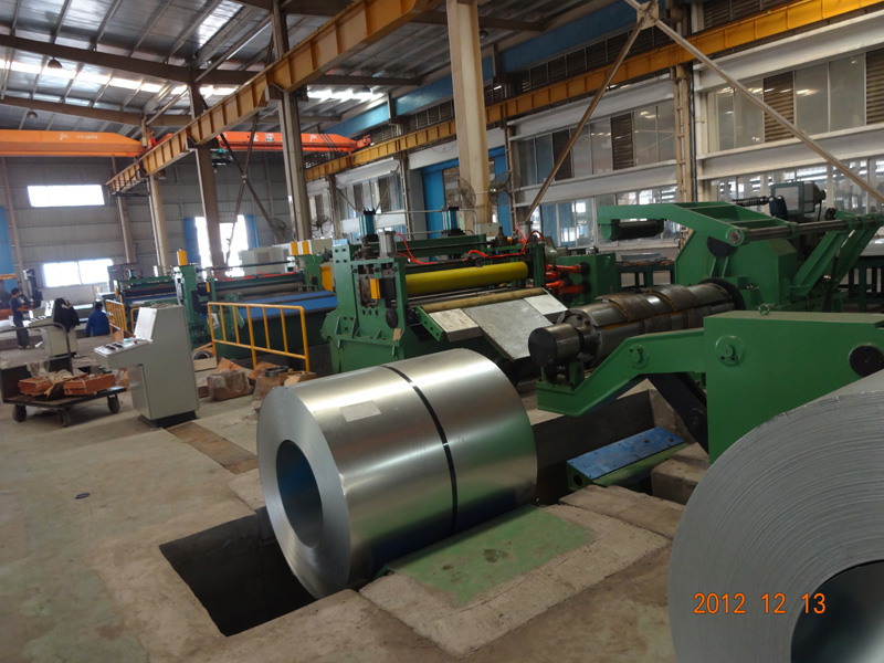 工程案例 0.3-3.0mmX1600mm纵剪线